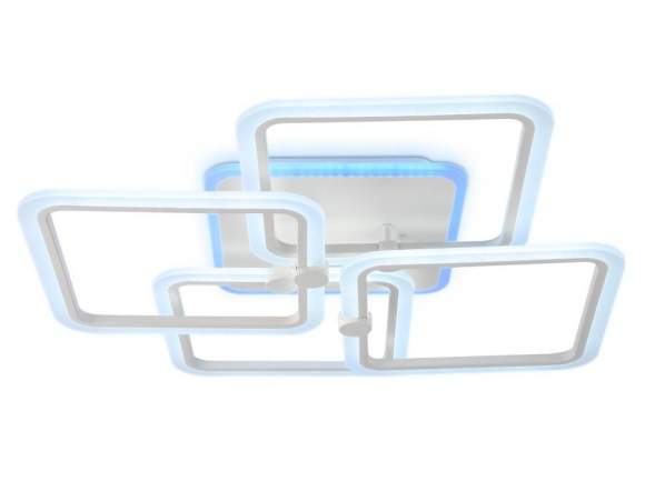 Потолочная светодиодная люстра с пультом д/у Ambrella light Acrylica FA537