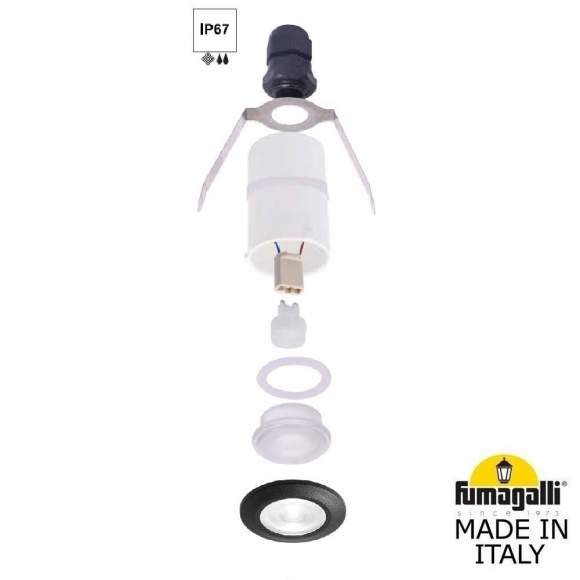 Уличный встраиваемы светильник Fumagalli TERESA 2L0.000.000.AXZ1L