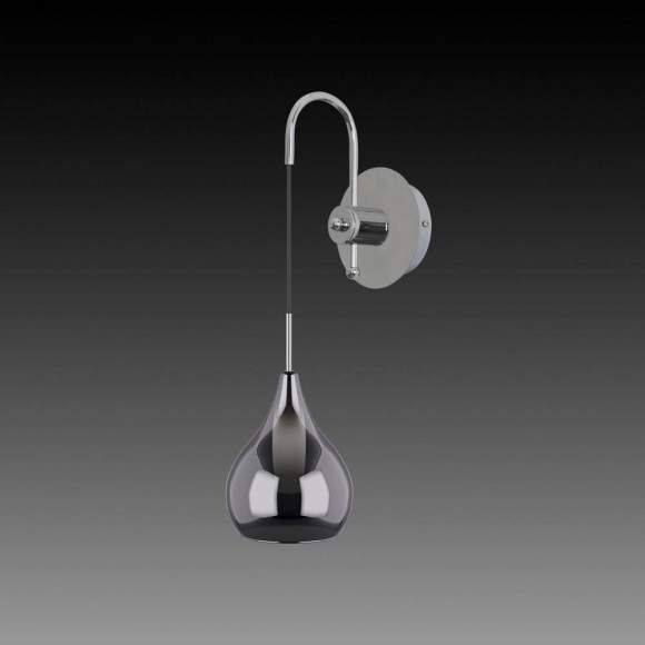 803537 Бра Lightstar Pentola СЕРЕБРО/ДЫМЧАТЫЙ