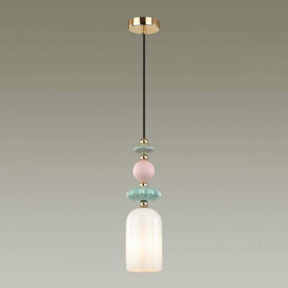 Подвесной светильник с лампочкой Odeon Light Candy 4861/1B+Lamps E14 P45 Подвесной светильник с лампочкой Odeon Light Candy 4861/1B+Lamps E14 P45