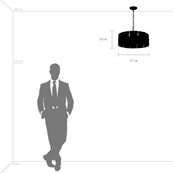 Подвесная люстра Novara Lightstar 713267 Подвесная люстра Novara Lightstar 713267
