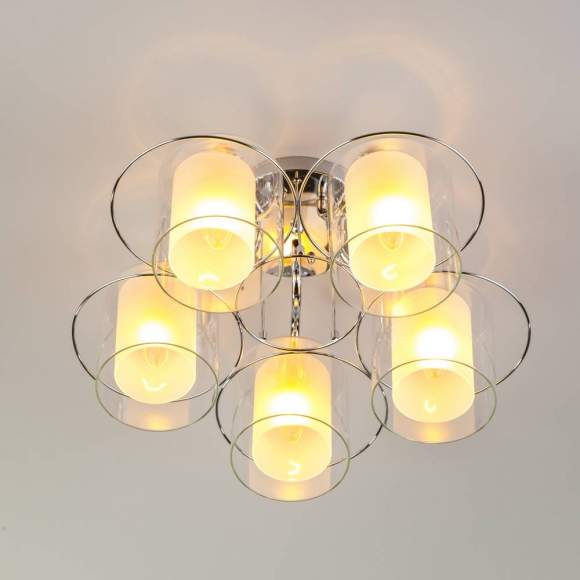 30160/5 хром Потолочная люстра Eurosvet Darcy a044960