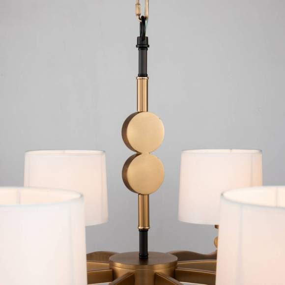 Подвесная люстра с лампочками Favourite Roshe 2624-8P+Lamps E14 Свеча