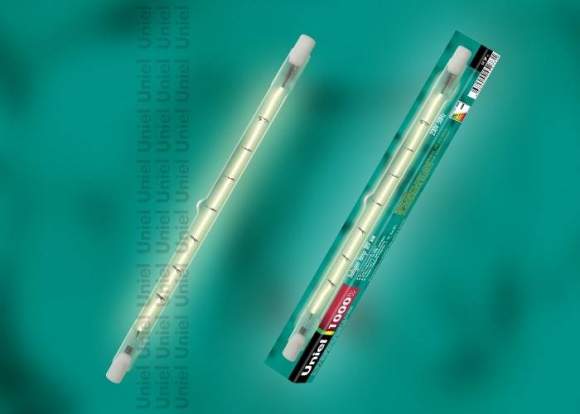 Галогенная лампа R7s 1000W Uniel J-189-1000- R7s (1658) Галогенная лампа R7s 1000W Uniel J-189-1000- R7s (1658)