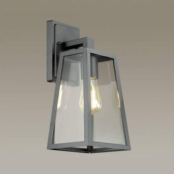 Уличный настенный светильник Odeon Light Clod с лампочкой 4169/1W+Retro Lamps