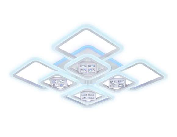 Потолочный светодиодный светильник с ПДУ (Радио 2.4G) Ambrella light Ice FA289