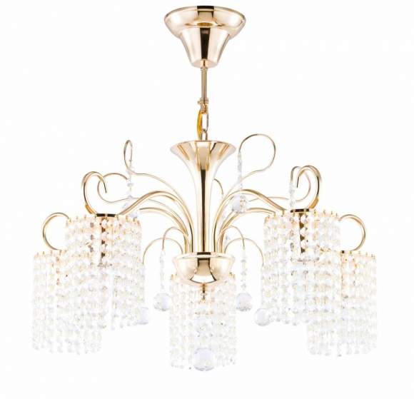 FR1127-PL-05-G Подвесная люстра Freya Leona (FR127-05-G)