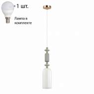 Подвесной светильник с лампочкой Odeon Light Candy 4861/1A+Lamps E14 P45