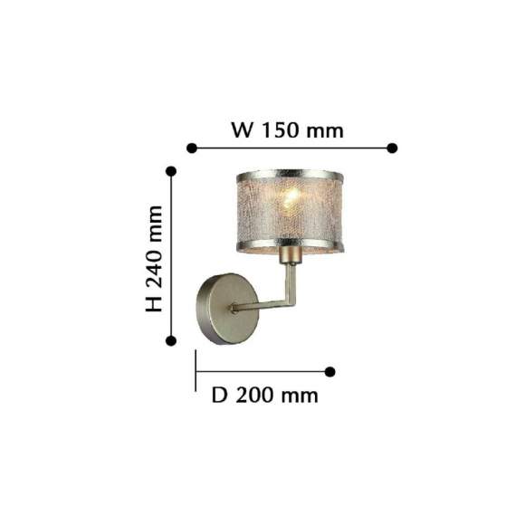 Бра с лампочкой F-Promo Bonbon 2487-1W+Lamps E14 P45 Бра с лампочкой F-Promo Bonbon 2487-1W+Lamps E14 P45
