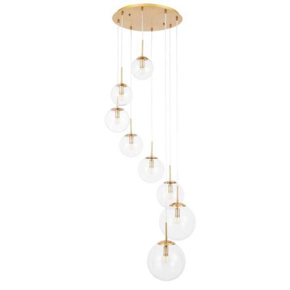 Подвесная люстра Arte Lamp Volare с поддержкой Алиса A1900SP-8AB-A Подвесная люстра Arte Lamp Volare с поддержкой Алиса A1900SP-8AB-A