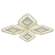 Светодиодная диммируемая люстра с ПДУ Profit Light 8054/4 WHT 216W