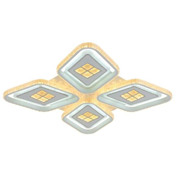 Светодиодная диммируемая люстра с ПДУ Profit Light 8054/4 WHT 216W