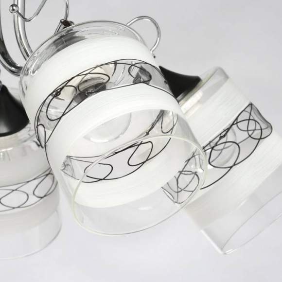 Потолочная люстра DeMarkt Олимпия с поддержкой Алиса 106010705-A Потолочная люстра DeMarkt Олимпия с поддержкой Алиса 106010705-A