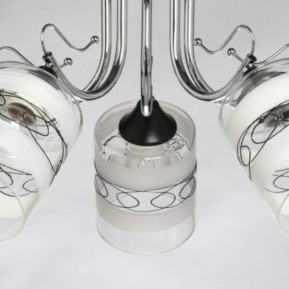 Потолочная люстра DeMarkt Олимпия с поддержкой Алиса 106010705-A Потолочная люстра DeMarkt Олимпия с поддержкой Алиса 106010705-A