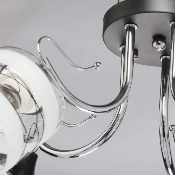 Потолочная люстра DeMarkt Олимпия с поддержкой Алиса 106010705-A Потолочная люстра DeMarkt Олимпия с поддержкой Алиса 106010705-A