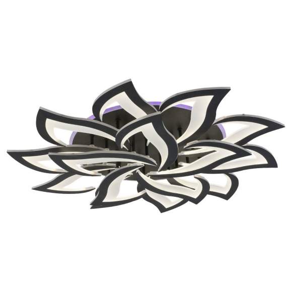 Светодиодная диммируемая люстра с ПДУ Profit Light 8028/10+5 GRP 270W+15W