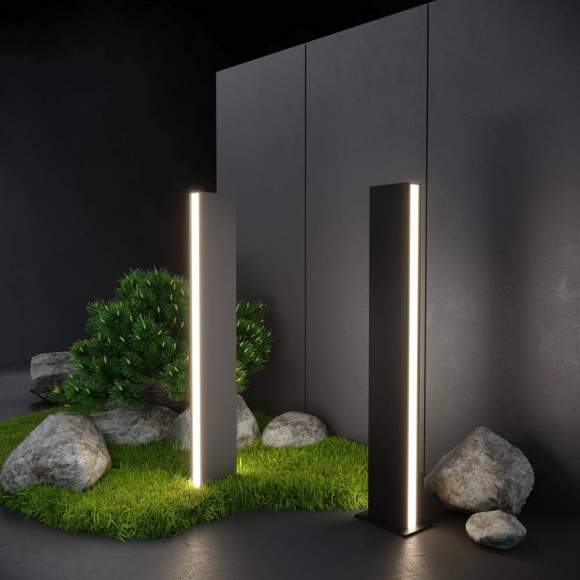 Уличный ландшафтный светильник Elektrostandard 1538 TECHNO LED черный (a053316)