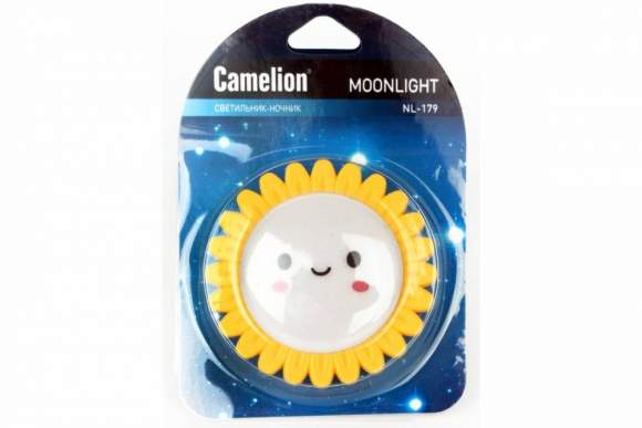 NL-179 ''Солнышко'' Ночник Camelion 12535 NL-179 ''Солнышко'' Ночник Camelion 12535