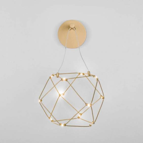 Настенный светодиодный светильник Eurosvet 90310/1 медь (a062504)