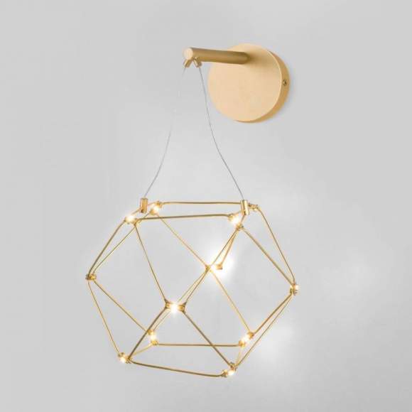 Настенный светодиодный светильник Eurosvet 90310/1 медь (a062504)