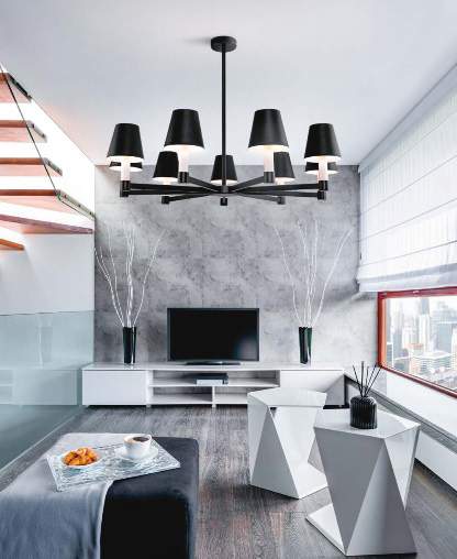 Люстра на штанге Maytoni Tet-a-tet MOD104PL-09B