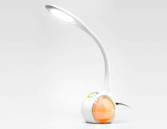 Светодиодная настольная лампа с RGB подсветкой Ambrella light Desk DE532