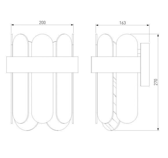 Бра Conte Bogate's 333/1 (a052686)