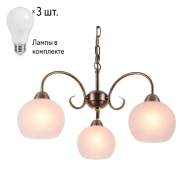 Люстра с лампочками Arte Lamp Margo A9317LM-3AB+Lamps