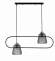 Подвесной светильник Astratto Indigo 11016/2P Black Подвесной светильник Astratto Indigo 11016/2P Black