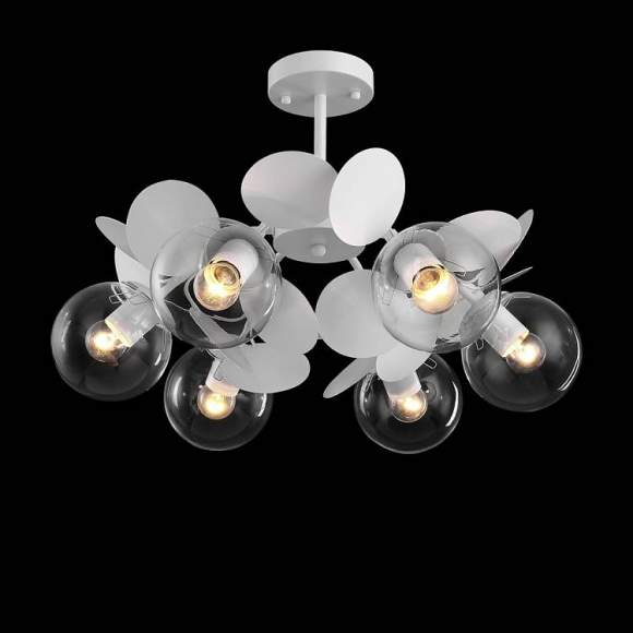 Люстра на штанге Freya Satellite FR5165PL-06W Люстра на штанге Freya Satellite FR5165PL-06W