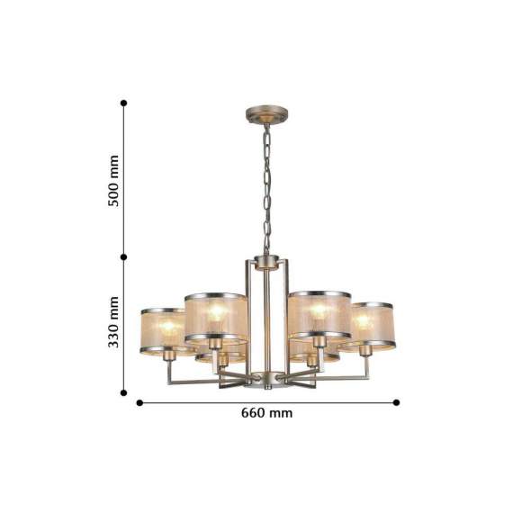 Подвесная люстра с лампочками F-Promo Bonbon 2487-6P+Lamps E14 P45