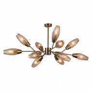 Люстра на штанге Escada 10165/12PL E14*60W Copper