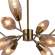 Люстра на штанге Escada 10165/12PL E14*60W Copper