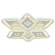 Светодиодная диммируемая люстра с ПДУ Profit Light 8054/3+3 WHT 324W