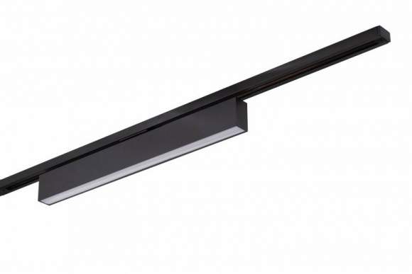 Однофазный LED светильник 20W 3000К для трека Denkirs DK6630-BK Однофазный LED светильник 20W 3000К для трека Denkirs DK6630-BK