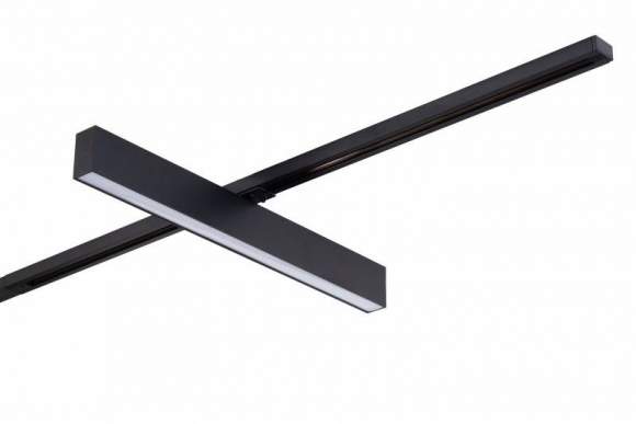 Однофазный LED светильник 20W 3000К для трека Denkirs DK6630-BK Однофазный LED светильник 20W 3000К для трека Denkirs DK6630-BK