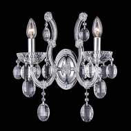 Hollywood AP2 Chrome Настенное бра Crystal Lux