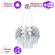 Подвесная люстра Arte Lamp Wezen с поддержкой Алиса A1006SP-8CC-A Подвесная люстра Arte Lamp Wezen с поддержкой Алиса A1006SP-8CC-A