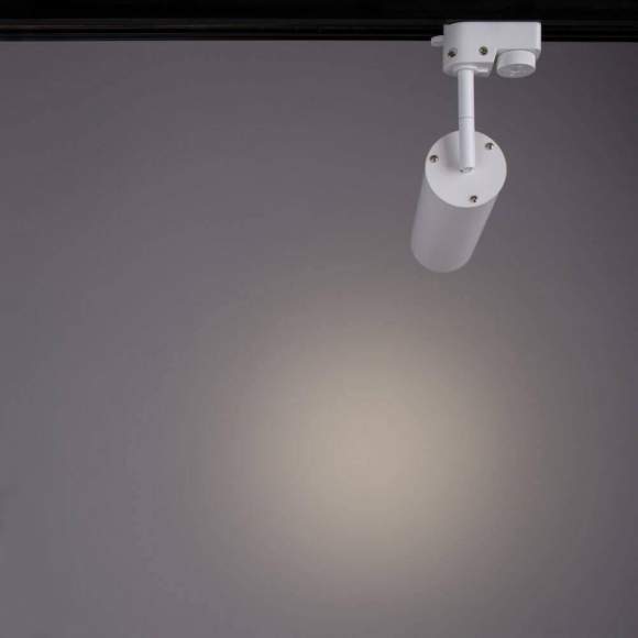 Однофазный светильник для трека Periscopio Arte Lamp A1412PL-1WH Однофазный светильник для трека Periscopio Arte Lamp A1412PL-1WH