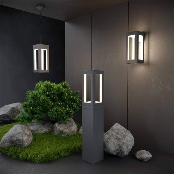 Уличный светодиодный светильник Elektrostandard Frame IP54 1527 TECHNO LED серый (a051856) Уличный светодиодный светильник Elektrostandard Frame IP54 1527 TECHNO LED серый (a051856)