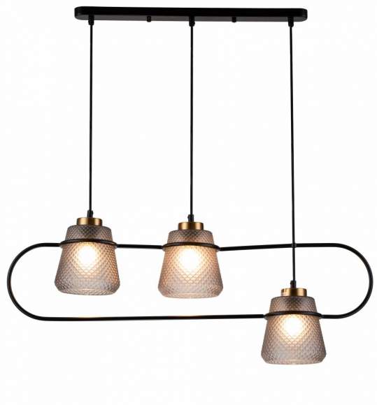 Подвесной светильник Astratto Indigo 11016/3P Black