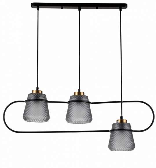 Подвесной светильник Astratto Indigo 11016/3P Black