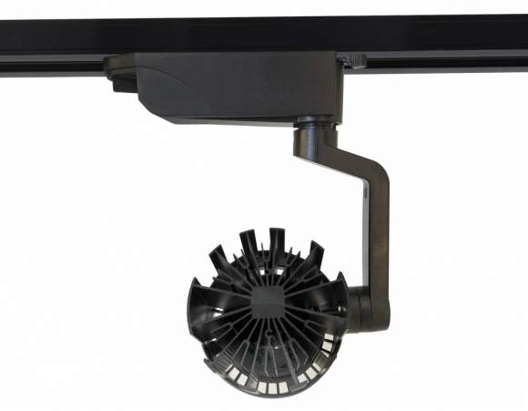 Однофазный LED светильник 10W 4200К для трека Ambrella light Track System GL6107 BK Однофазный LED светильник 10W 4200К для трека Ambrella light Track System GL6107 BK