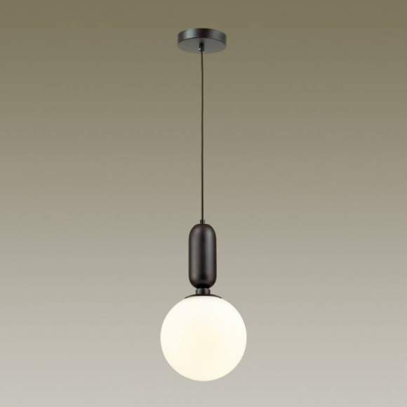 Подвесной светильник с лампочкой Odeon Light Okia 4668/1+Lamps E27 P45 Подвесной светильник с лампочкой Odeon Light Okia 4668/1+Lamps E27 P45