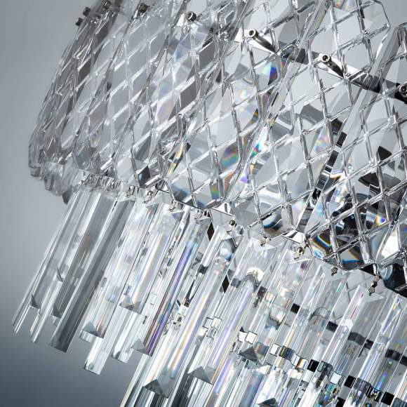 Подвесная люстра Arte Lamp Nicoletta A1051SP-10CC Подвесная люстра Arte Lamp Nicoletta A1051SP-10CC