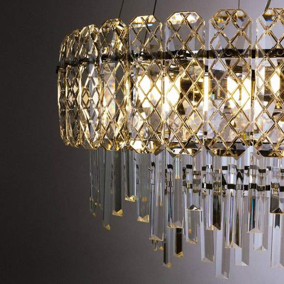 Подвесная люстра Arte Lamp Nicoletta A1051SP-10CC Подвесная люстра Arte Lamp Nicoletta A1051SP-10CC