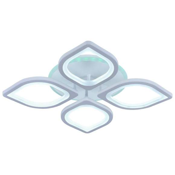 Светодиодная люстра с ПДУ Profit Light 8069/4 WHT 80W+8W RGB Светодиодная люстра с ПДУ Profit Light 8069/4 WHT 80W+8W RGB