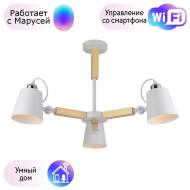 Потолочная люстра Arte Lamp с поддержкой Маруся A7141PL-3WH-М