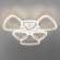 Потолочная светодиодная люстра с пультом управления Евросвет Areo 90216/6 белый a047364
