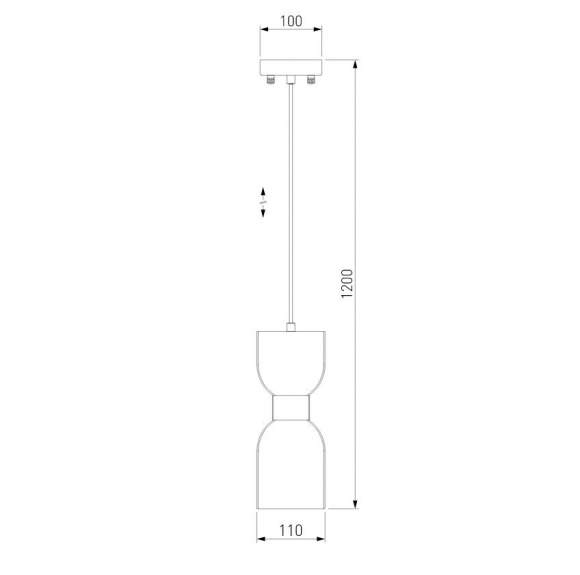 Подвесной светильник Tandem Eurosvet 50118/1 никель (a053236) Подвесной светильник Tandem Eurosvet 50118/1 никель (a053236)